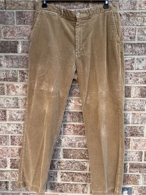 Vintage Polo Ralph Lauren Corduroy Pants Mens 36x32 Tan 90s Classic Fit